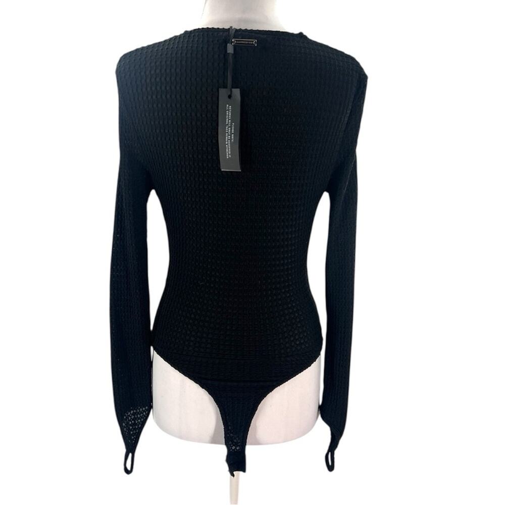 NWT Maniere de boor cut out bloody‎ suit black sz 8 - Picture 6 of 6